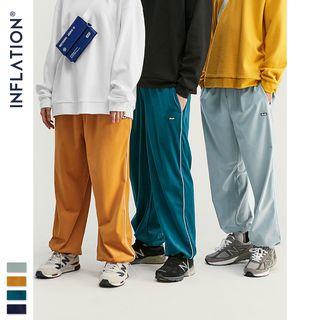 Couple Drawstring-hem Harem Pants