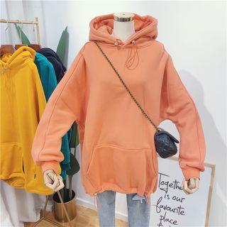 Drawstring Cuff Hoodie