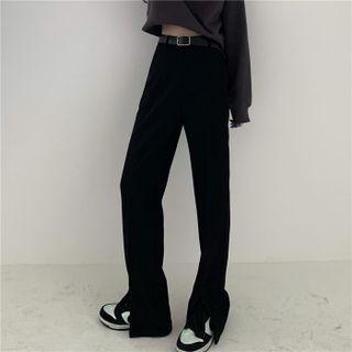 Front-slit Harem Pants (various Designs)