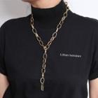Chain Necklace 2695 - Gold - One Size