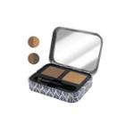 Seantree - Quick Styling Dual Eye Brow Cake (2 Colors) #01 Natural Brown (owl Design)