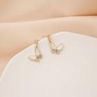 Butterfly Earring 1 Pair - E2865 - As Shown In Figure - One Size