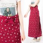 Convertible Tie-waist Star-pattern Skirt