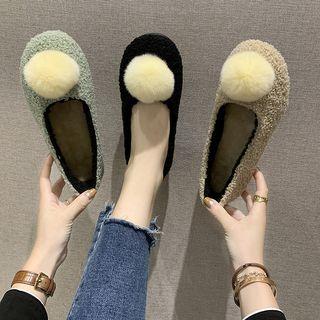 Furry Bobble Flats