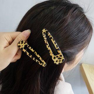 Leopard Pattern Hair Clip