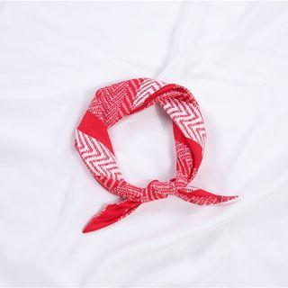 Printed Bow Triangle Headband / Neck Scarf