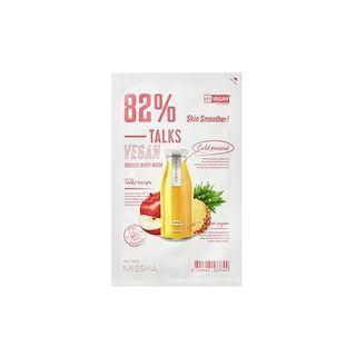 Missha - Talks Vegan Squeeze Sheet Mask - 7 Types Skin Smoother