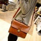 Push-lock Flap Cross Bag