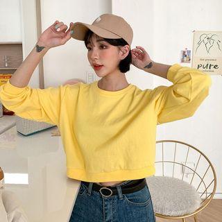 Cropped Sweatshirt In 16 Colors