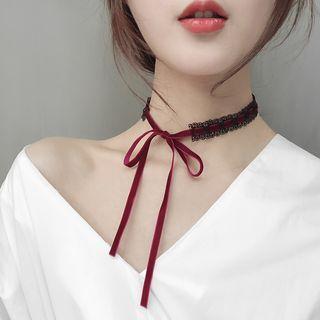 Lace Velvet Choker