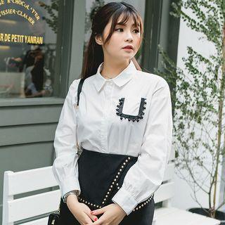 Bead Detail Blouse