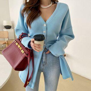 A-line Neoprene Cardigan