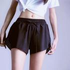 Mock Two-piece Sports Shorts