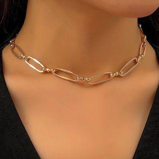 Chain Choker 01 - S537 - Gold - One Size