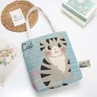 Cat Embroidered Tote Bag (various Designs)