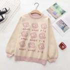Pig Sweater Pig - Beige - One Size
