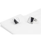 Color Panel Cuff Links As Shown In Figure - One Size