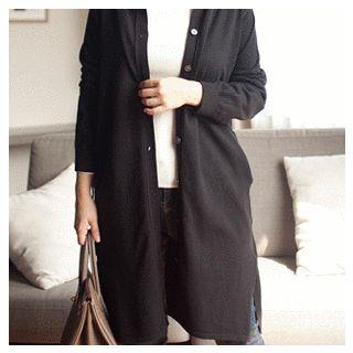 Patterned A-line Knit Dress