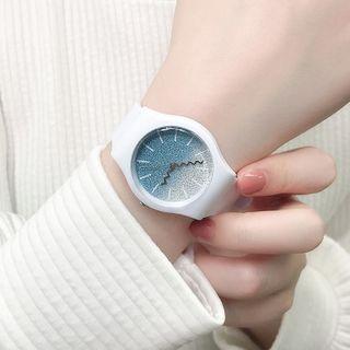 Gradient Print Strap Watch