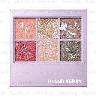Kose - Blend Berry Eye Color Palette 103 Nectarine & Melty Greige Limited Edition 5.5g
