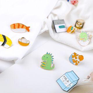 Metal Cartoon Brooch (various Designs)