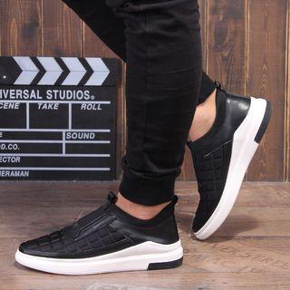 Embossed Check Athlete Sneakers