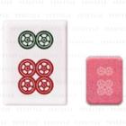 Axis One - Washo Mahjong Eyeshadow Dot 6 Poppy Red 1.3g