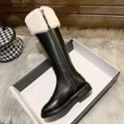 Two-tone Platform Knee-high Boots