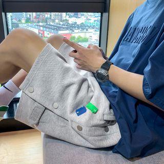 Snap Button Wide Leg Shorts