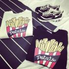 Long-sleeve Fried Print T-shirt