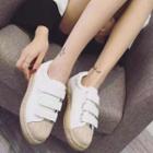 Espadrille Panel Velcro Sneakers