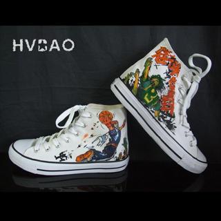 Basketball Princes High-top Canvas Sneakers
