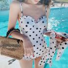 Dotted Bikini / Swimsuit / Cover-up / Set