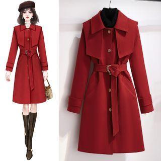 Button-up Long Coat / Sweater