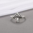Mushroom Alloy Ring 5427601 - Silver - One Size