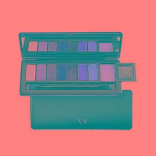 Vdivov - Multi Palette - 2 Colors #02 Cool Makeup To-go