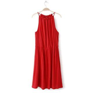 Halter Midi Dress