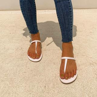 T-strap Flip Flops