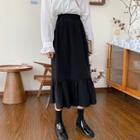 Midi Mermaid Skirt Black - One Size