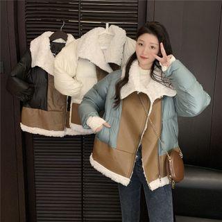 Padded Fleece-lined Zip Jacket