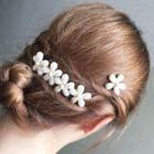 Flower Faux Pearl Alloy Hair Clip (various Designs) / Set