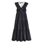 Sleeveless Ruffle Midi Sundress