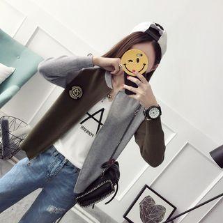 Raglan Zip Cardigan