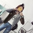 Raglan Zip Cardigan