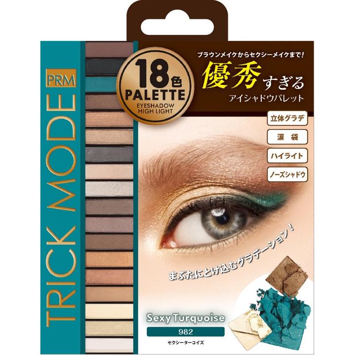 Lucky Trendy - Bw Prm Eyeshadow Palette Trick Mode 2 #esp982 1 Pc
