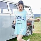 Set: Tankini Top + Swim Shorts + Short-sleeve Top