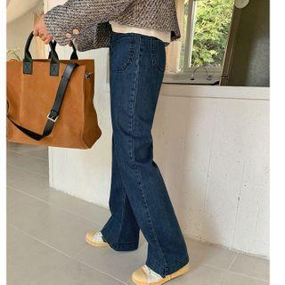 [more Jean] Semi Boot-cut Jeans