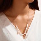 Shell Necklace B06402 - Gold - One Size