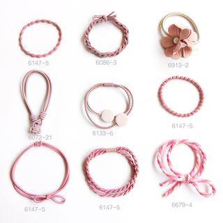 Set Of 9: Layered Hair Tie