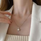 Star Pendant Necklace Necklace - Star - Silver - One Size
